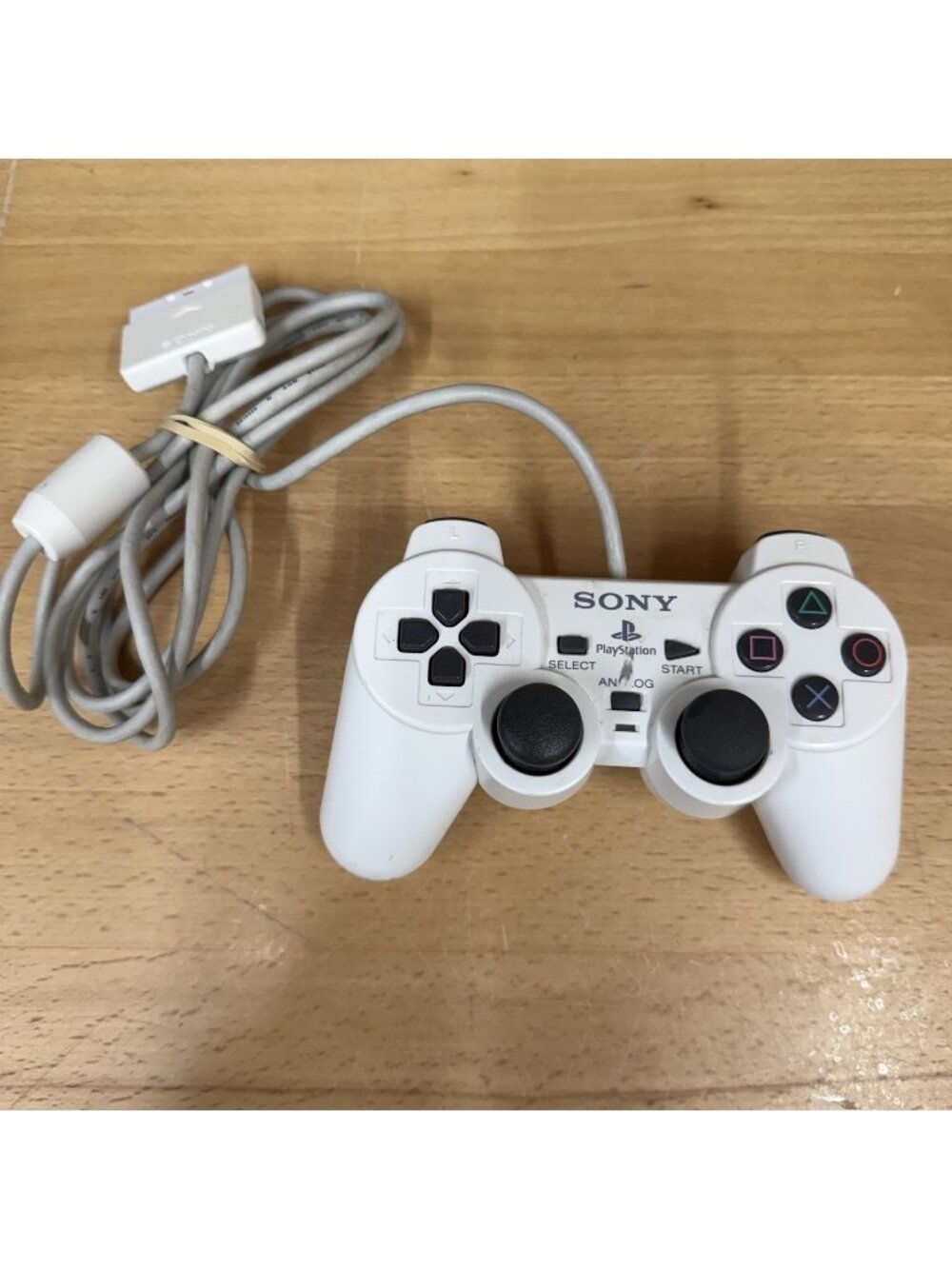 Sony OEM PlayStation 2 Dualshock 2 Ps2 Controller White SCPH-10010 Read